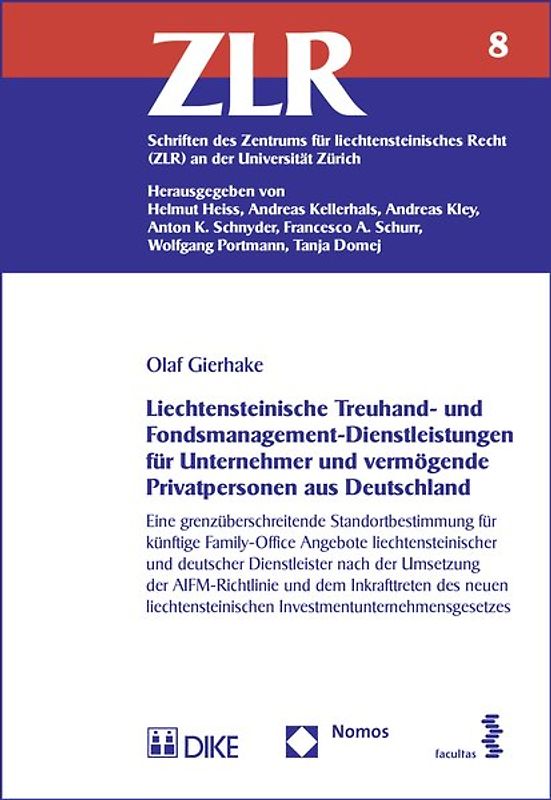 Liechtensteinische Treuhand- und Fondsmanagement-Dienstleistungen für Unternehmer und vermögende Privatpersonen aus Deutschland