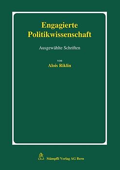 Engagierte Politikwissenschaft