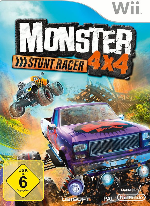 Monster 4x4 Stunt Racer Nintendo Wii