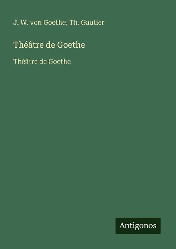 Théâtre de Goethe