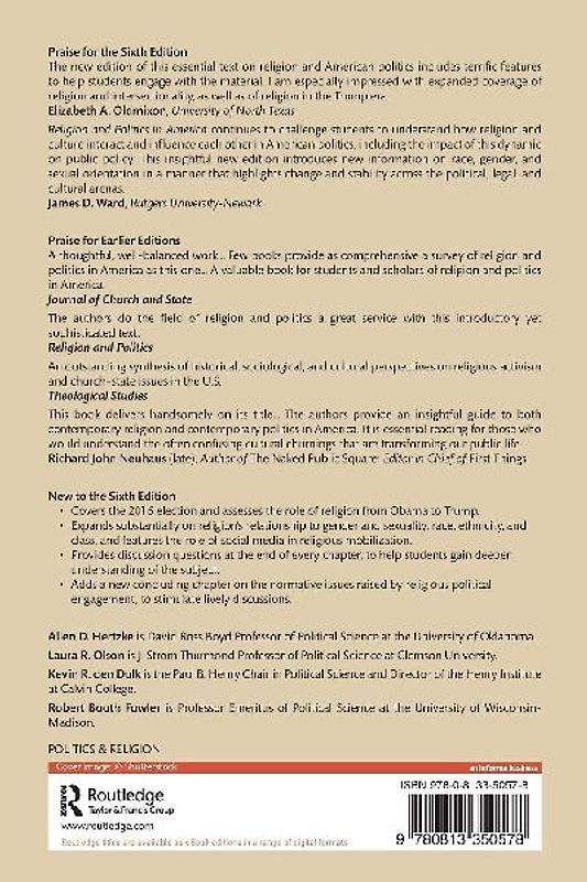 Religion and Politics in America