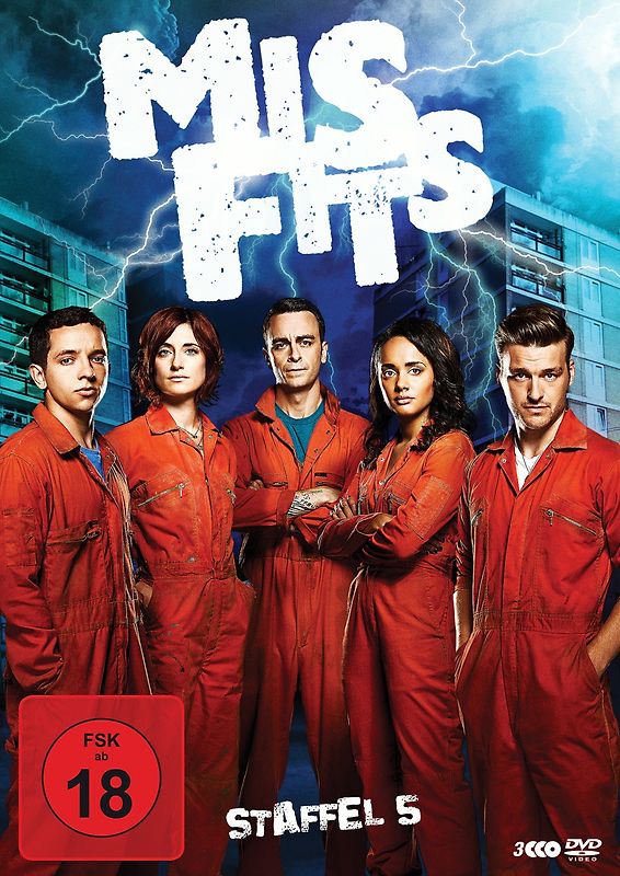 Misfits - Staffel 5 [3 DVDs] DVD