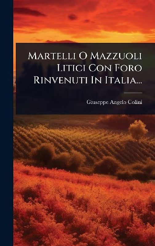 Martelli O Mazzuoli Litici Con Foro Rinvenuti In Italia...