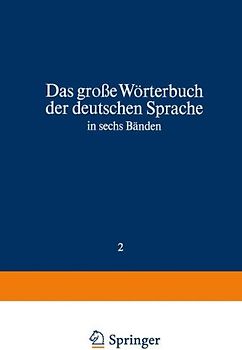 Duden - Das große Wörterbuch der deutschen Sprache in zehn Bänden - Band 2