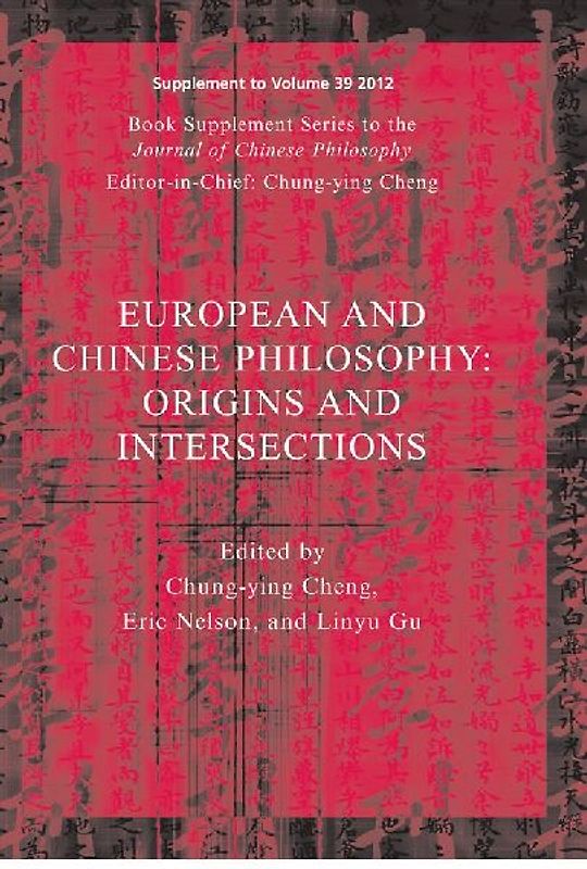European and Chinese Traditions of Philosophy