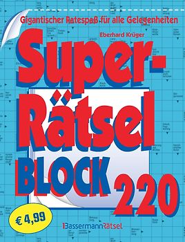 Superrätselblock 220 (5 Exemplare à 4,99 €)