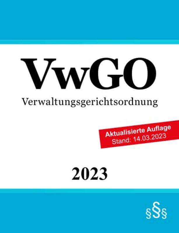 Verwaltungsgerichtsordnung: VwGO