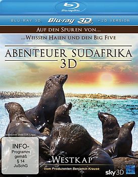 Abenteuer Südafrika 3D - Westkap 3D Blu-ray Disc