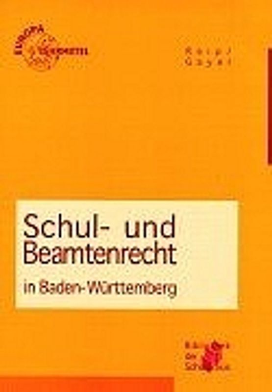 Schul- und Beamtenrecht in Baden-Württemberg