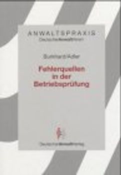 Fehlerquellen in der Betriebsprüfung
