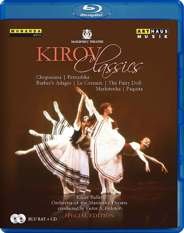 The Kirov Classics - Aufnahmen aus 7 Balletten [inkl. CD] Blu-ray Disc