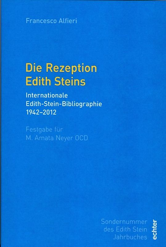 Die Rezeption Edith Steins