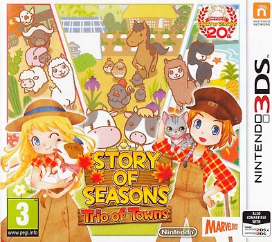 Story of Seasons: Trio of Towns [UK Import] Nintendo 3DS