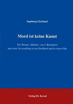 Mord ist keine Kunst