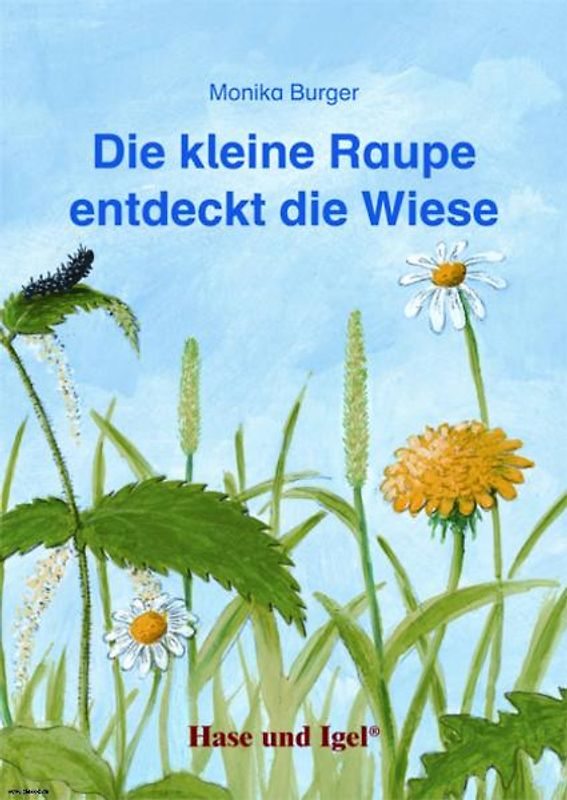 Die kleine Raupe entdeckt die Wiese