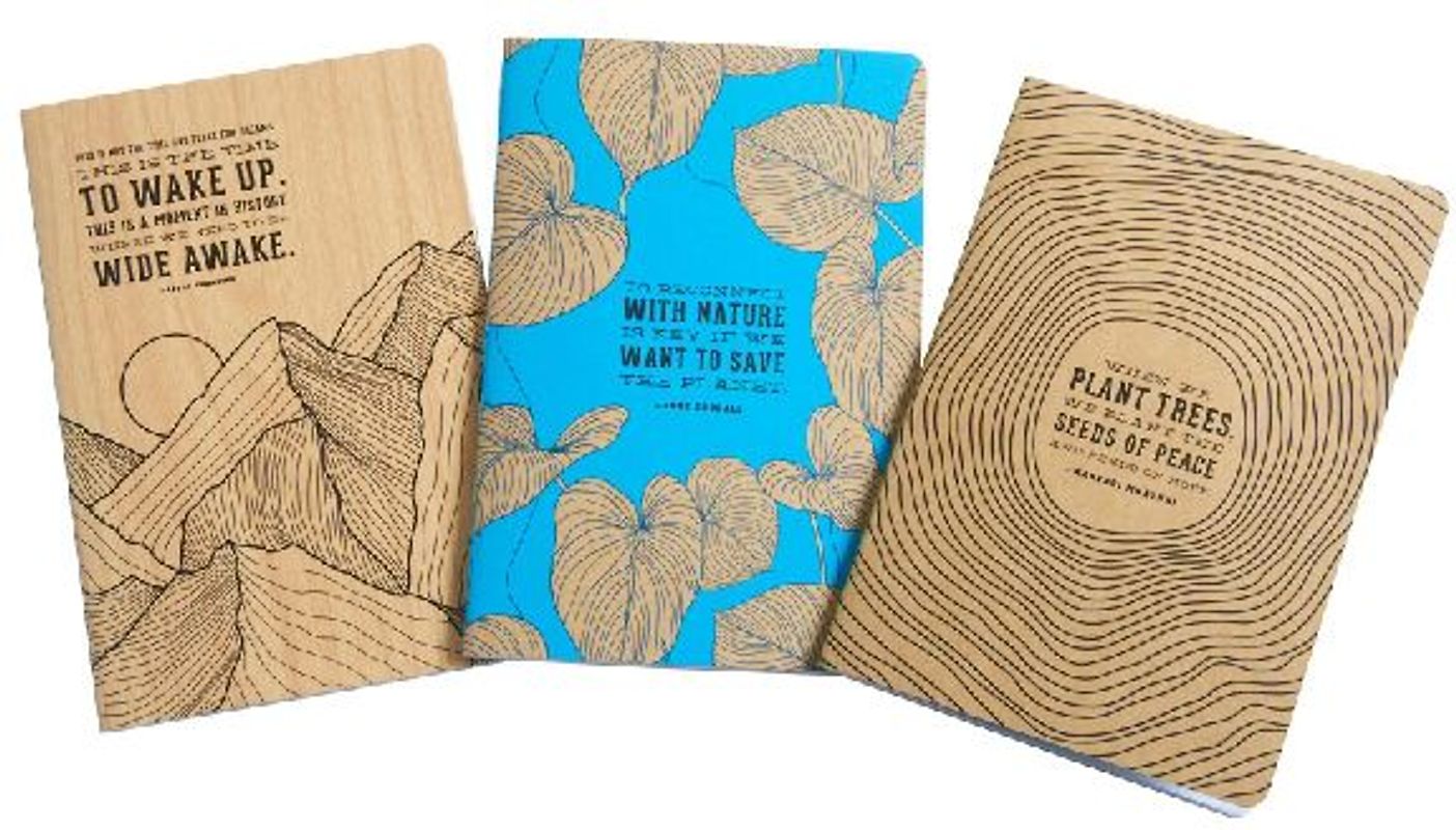 Conservation Sewn Notebook Collection (Set of 3)