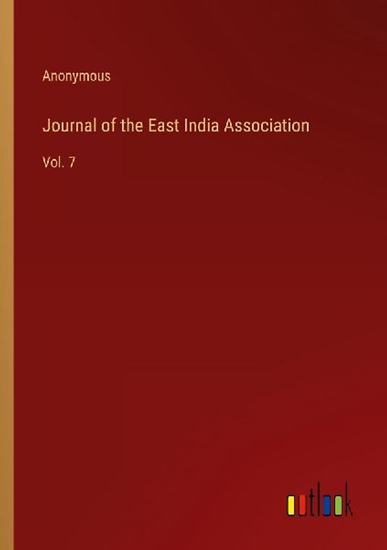 Journal of the East India Association