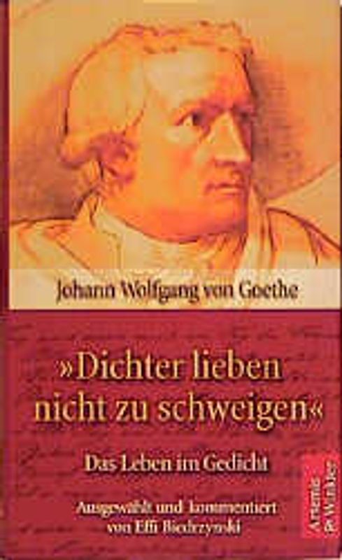 "Dichter lieben nicht zu schweigen"