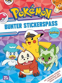 Pokémon Activity-Buch: Bunter Stickerspaß