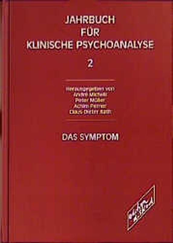 Jahrbuch der klinischen Psychoanalyse / Symptom