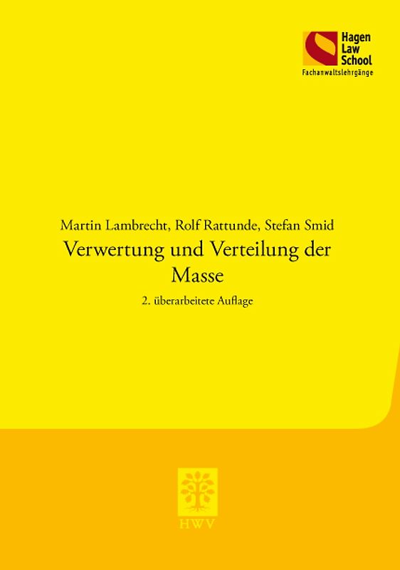 Verwertung und Verteilung der Masse