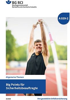 A 039-2 Big Points für Sicherheitsbeauftragte