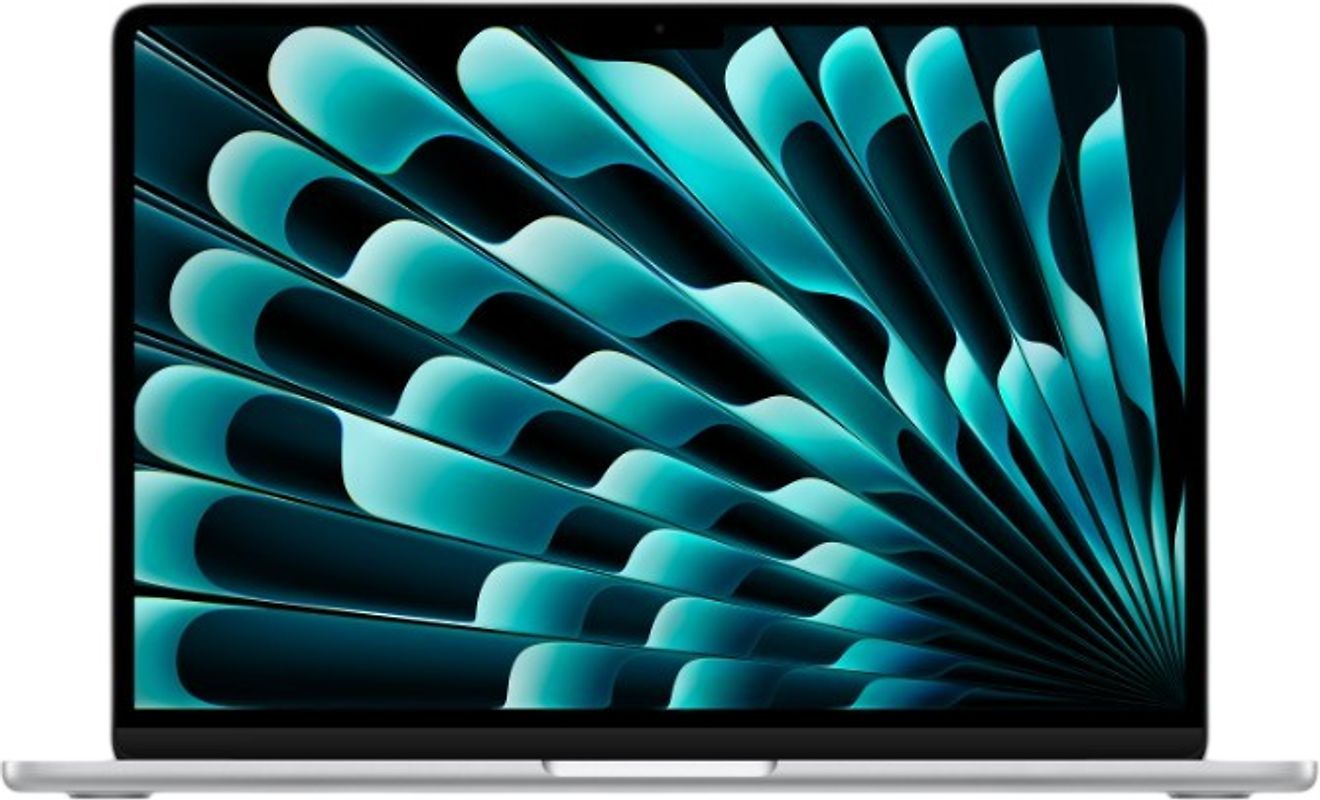 Apple MacBook Air 13 pouces (écran Liquid Retina True Tone) M5 (GPU 8 cœurs) 16 Go RAM 512 Go SSD [Début 2026, clavier anglais, QWERTY] argent