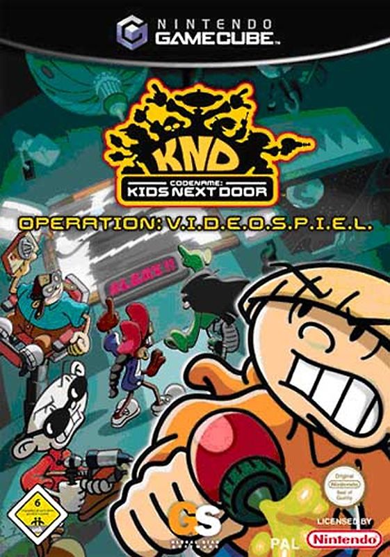 Codename - Kids next Door Nintendo GameCube