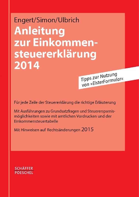 Anleitung zur Einkommensteuererklärung 2014