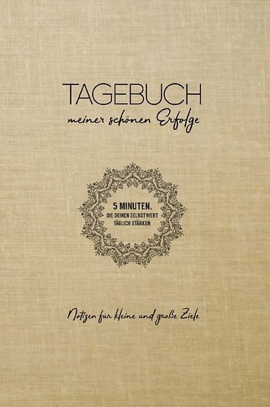 Tagebuch meiner schönen Erfolge (Einband - hellbraun)