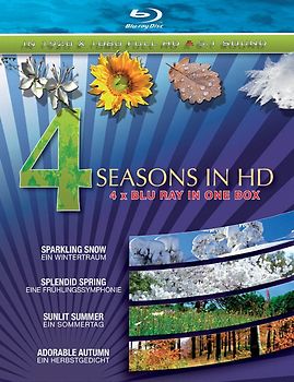 4 Seasons in HD - 4x Blu-ray in one Box [4 Discs] Blu-ray Disc