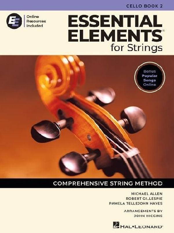 Essential Elements for Strings - Cello Book 2 with Online Resources