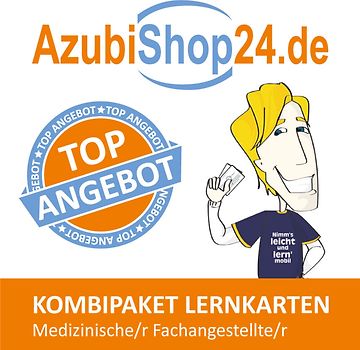 Kombi-Paket Medizinischer Fachangestellter MFA Lernkarten