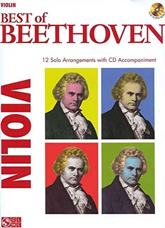 Instrumental Play-Along Best Of Beethoven Violin Book/Cd (Play Along (Cherry Lane Music))