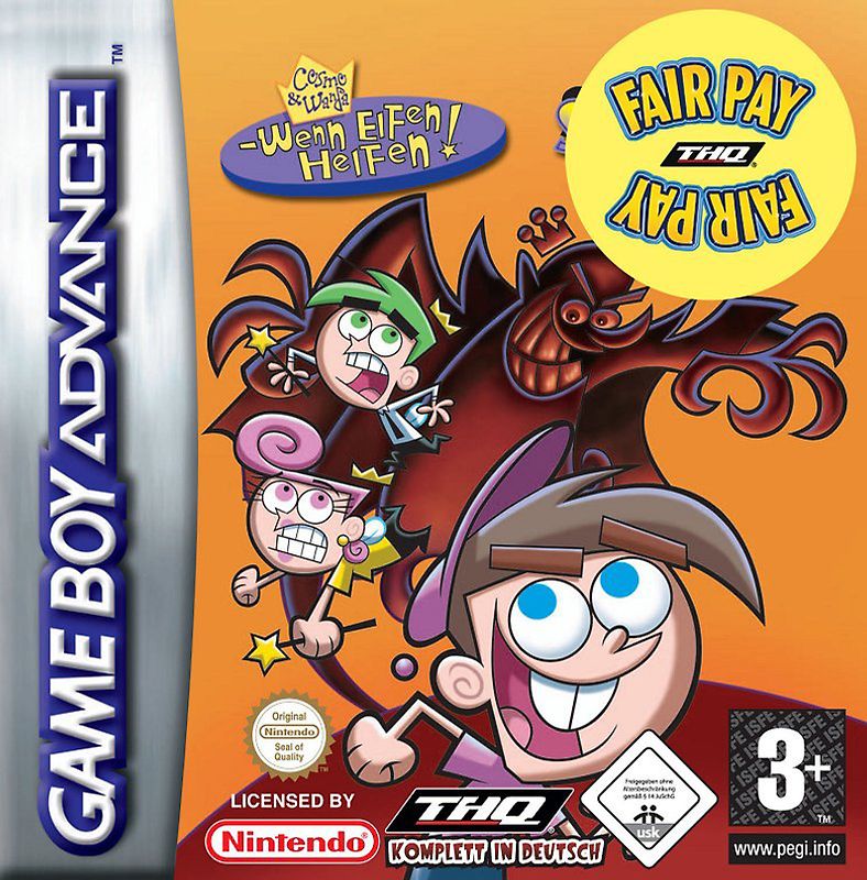 Cosmo & Wanda: Wenn Elfen helfen - Das Schattenduell Nintendo Game Boy Advance