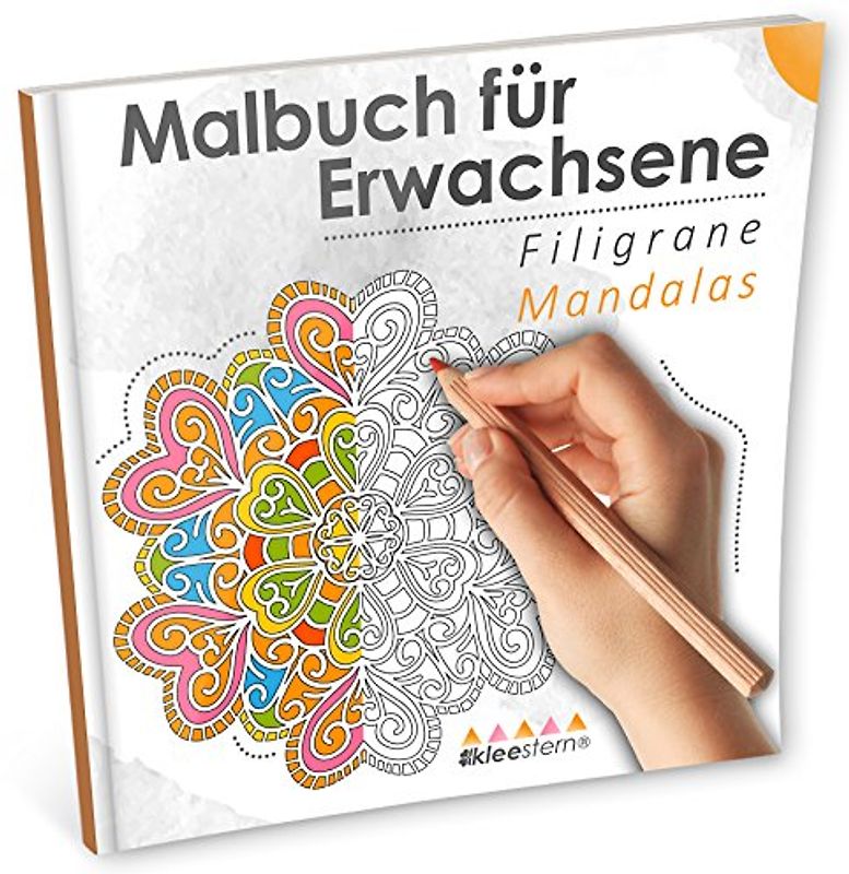 Kleestern Malbuch für Erwachsene