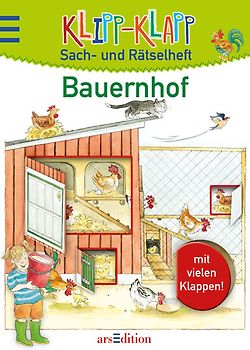 Klipp-Klapp: Sach- und Rätselheft - Bauernhof