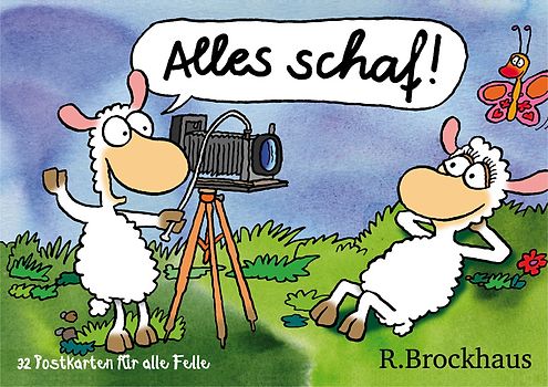 Alles Schaf! - Postkartenbuch
