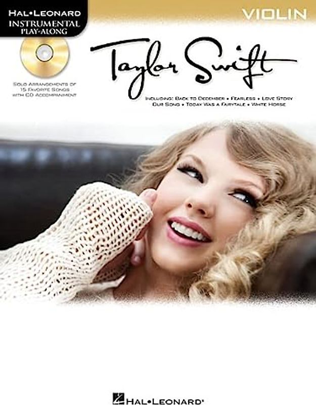 Instrumental Play-Along: Taylor Swift -Play-Along For Violin- (Book & Audio Online): Songbook, Play-Along, Download (Audio) für Violine: Violin Play-Along Book with Online Audio