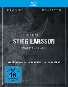 Stieg Larsson - Die komplette Millenium Trilogie: Verblendung / Verdammnis / Vergebung Blu-ray Disc