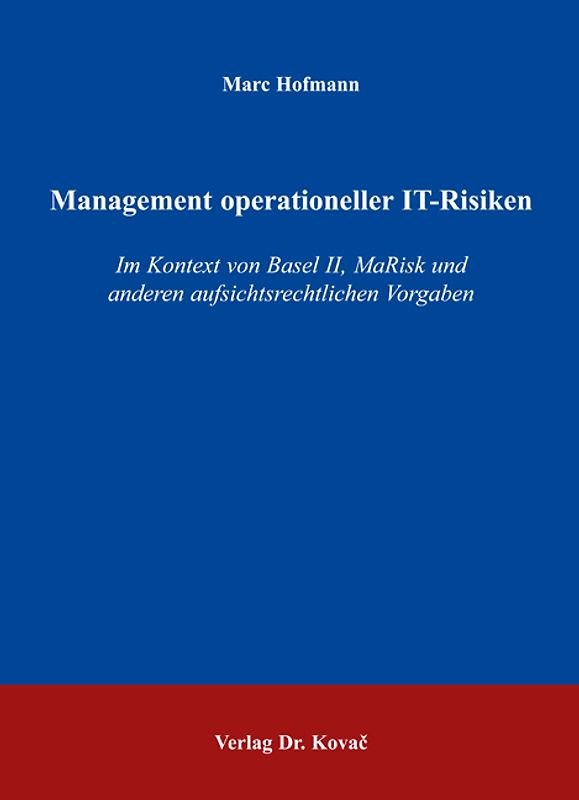Management operationeller IT-Risiken