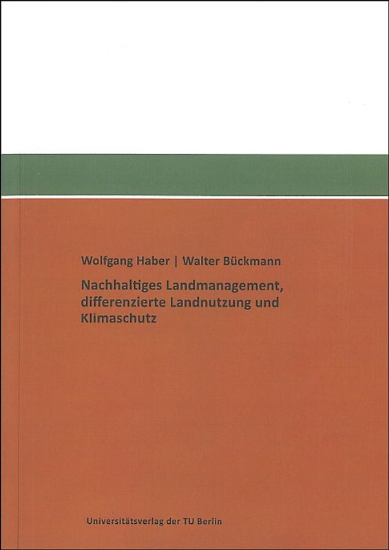 Nachhaltiges Landmanagement, differenzierte Landnutzung und Klimaschutz