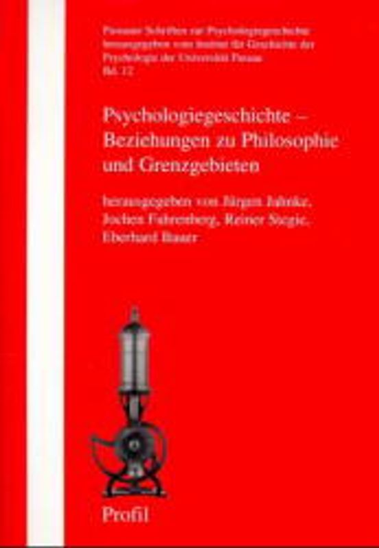 Psychologiegeschichte - Beziehung zu Philosophie und Grenzgebieten