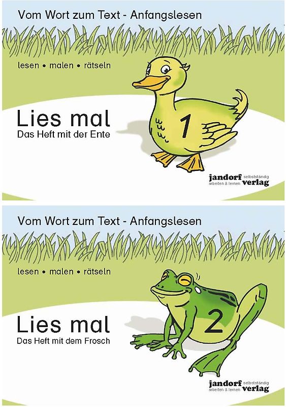 Lies mal - Hefte 1 und 2 (Paket)