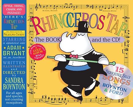 Rhinoceros Tap [With CD (Audio)] (Book & CD) - Boynton, Sandra