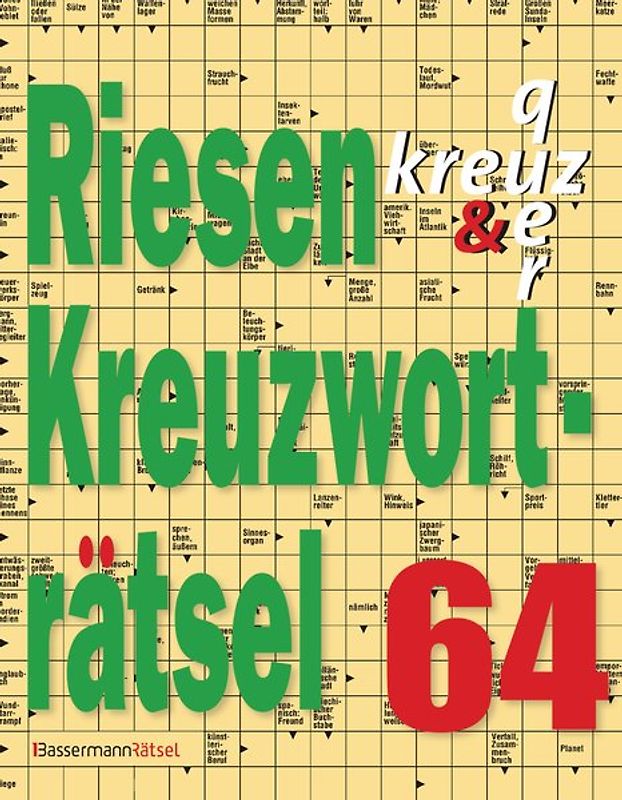 Riesen-Kreuzworträtsel 64