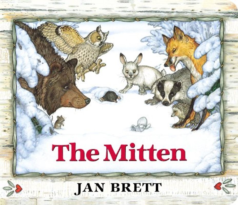 The Mitten: Oversized Board Book - Brett, Jan