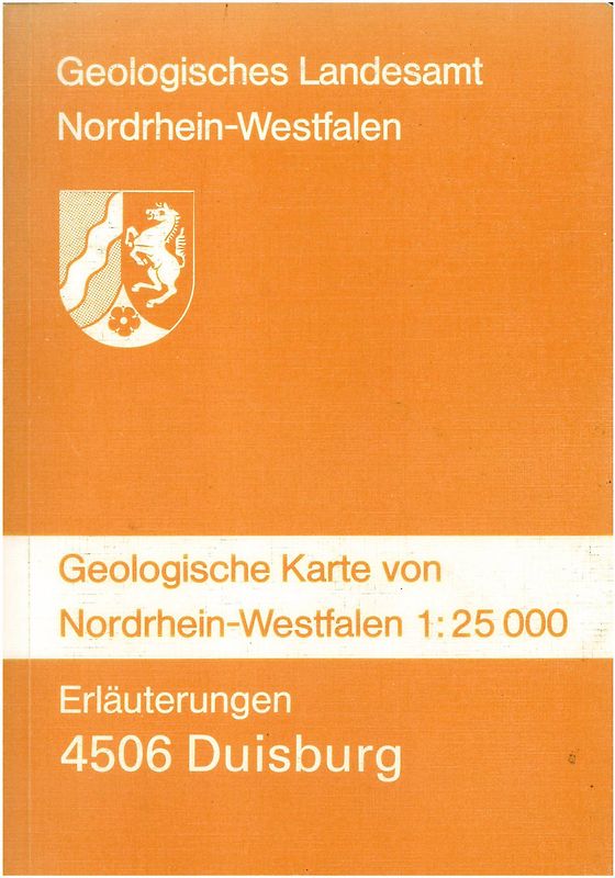 Geologische Karten von Nordrhein-Westfalen 1:25000 / Duisburg