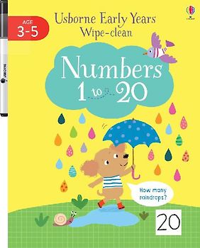 Early Years Wipe-Clean Numbers 1 to 20