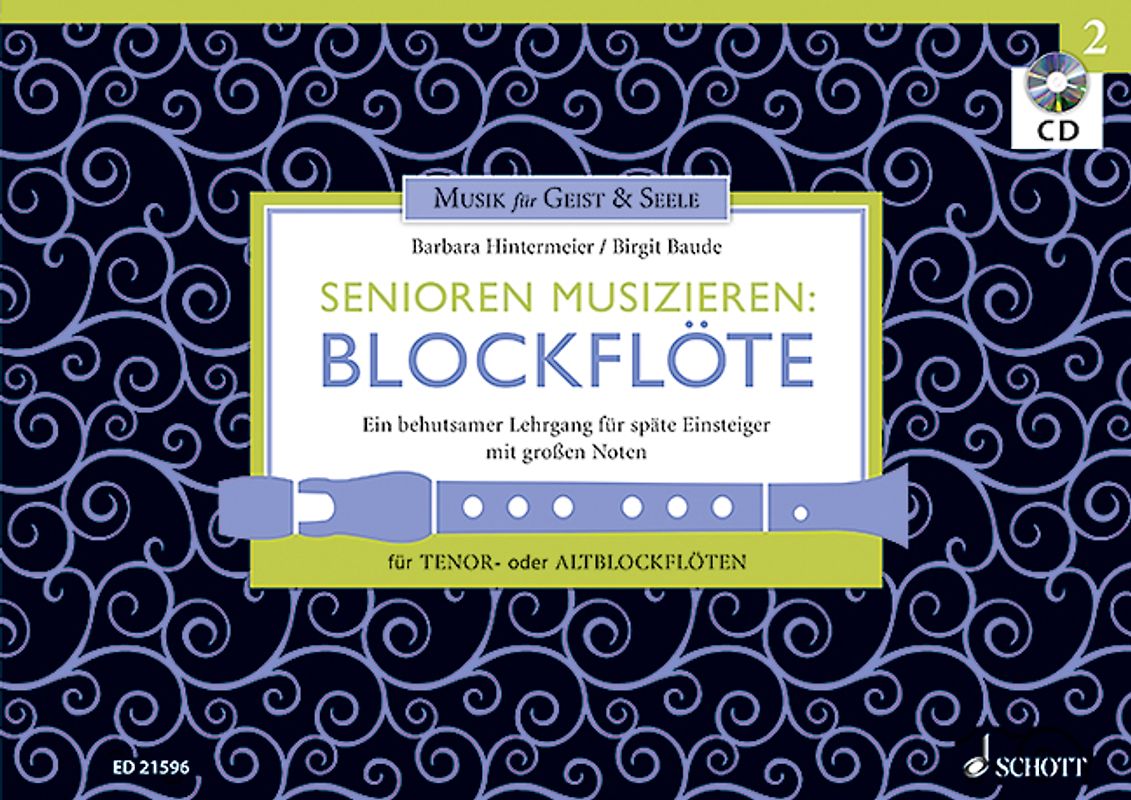 Senioren musizieren: Blockflöte